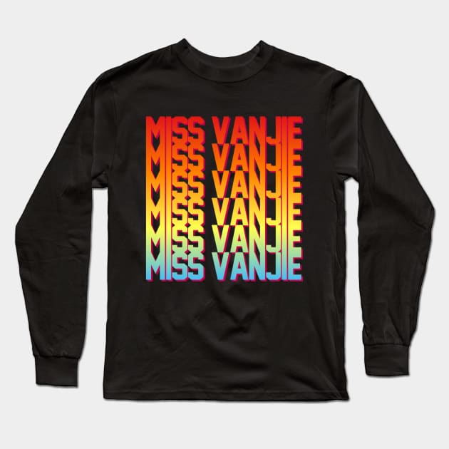 Miss Vanjie! Long Sleeve T-Shirt by mareescatharsis